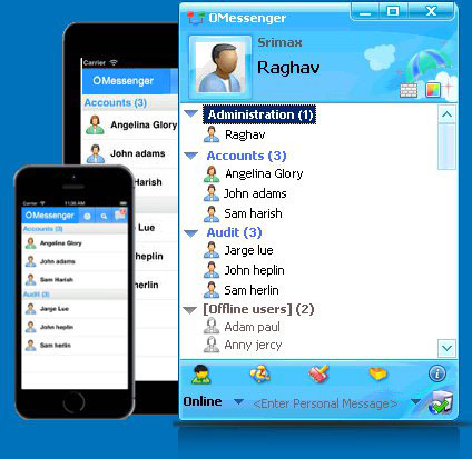 Outlook LAN Messenger for Mac OS X software