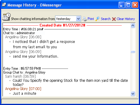 Lan Messenger - Windows Screenshots